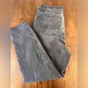 American Eagle Distressed Black Jeans
